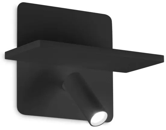 Ideal Lux - LED Nástenné bodové svietidlo PIANO LED/11,5W/230V USB čierna