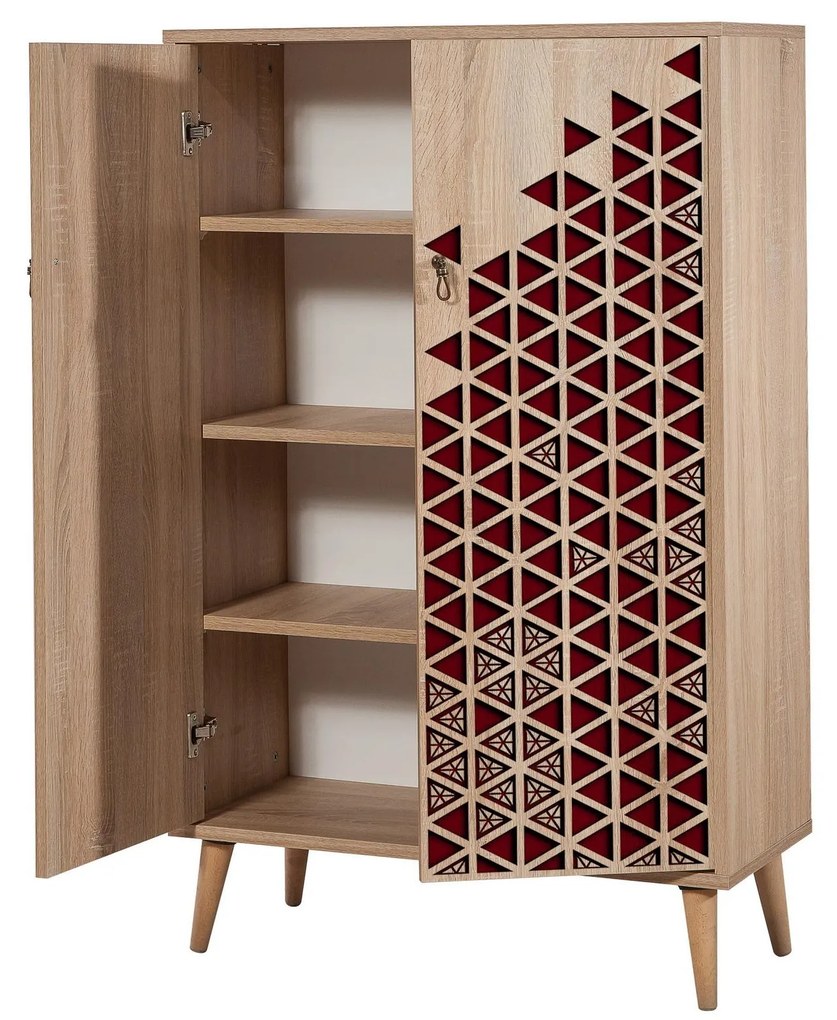 Skrinka Multibox 122 (dub sonoma). Akcia -17%. Vlastná spoľahlivá doprava až k Vám domov. 1088381