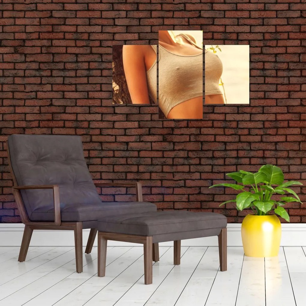 Obraz - Žena pri strome (90x60 cm)