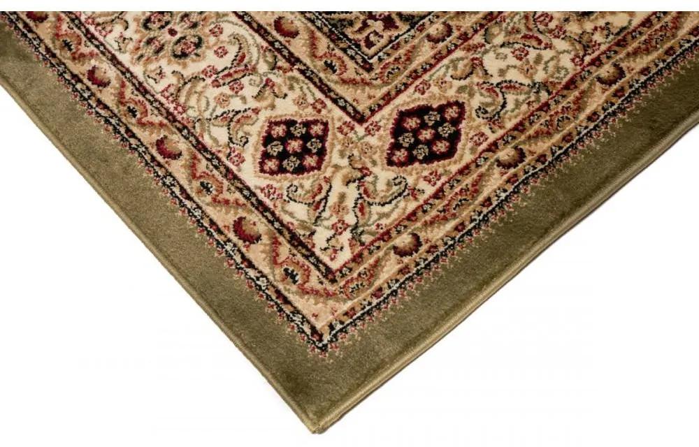Kusový koberec klasický vzor 8 zelený 150x295cm
