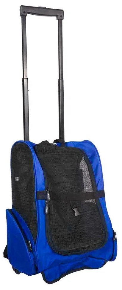 Vozík na prenášanie domácich miláčikov 2 v 1, viac farieb, modrý