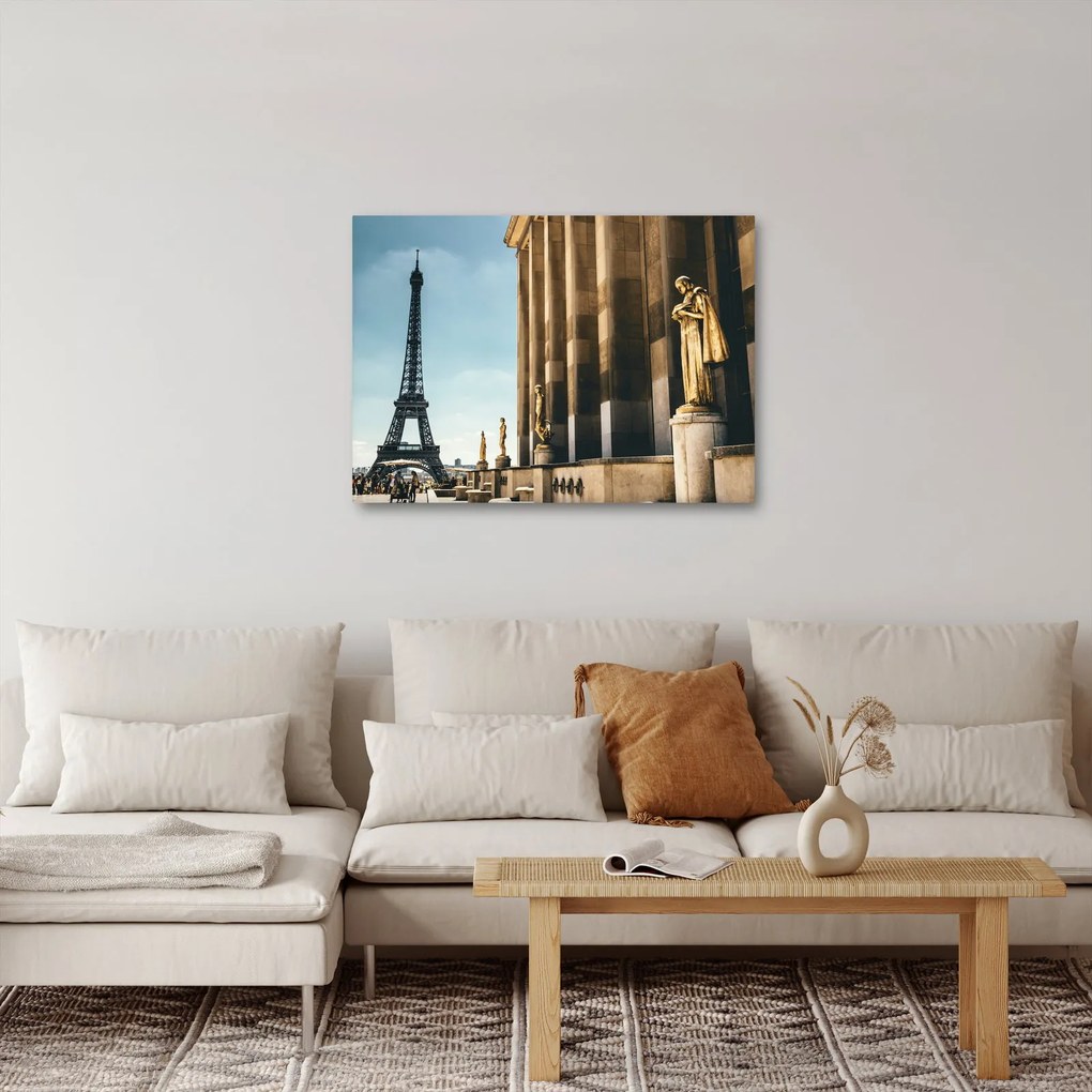 Obraz z Trocaderského námestia, Paríž (70x50 cm)