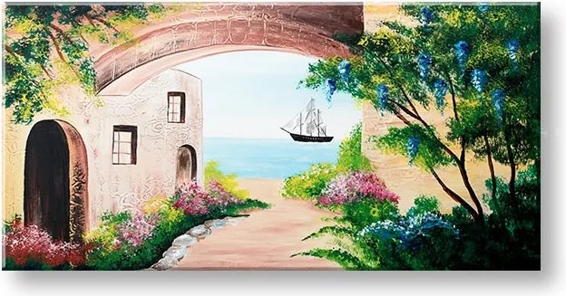 Maľovaný obraz na stenu KRAJINA 1 dielny YOBATLN005E1