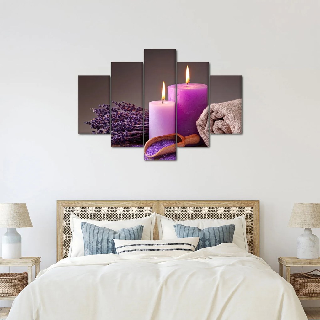 Obraz spa vecí (150x105 cm)