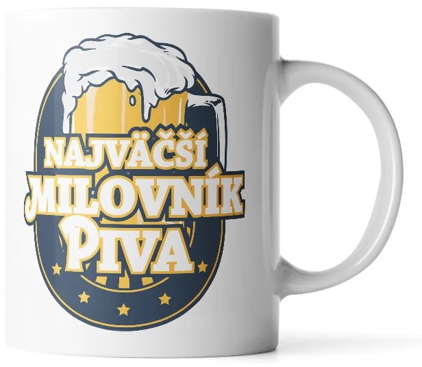 Sablio Hrnek Největší milovník piva - 200 ml - espresso