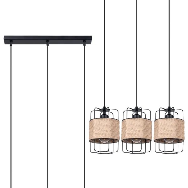 Sollux SL.1301 - Luster na lanku GIZUR 3xE27/15W/230V