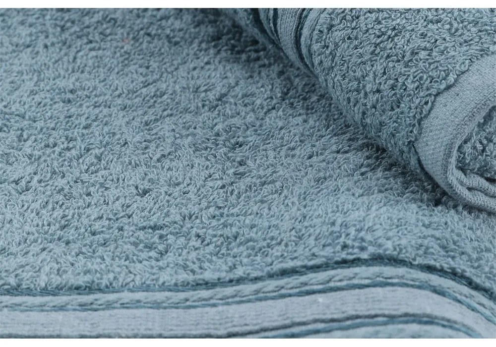 Modré bavlnené uteráky a osušky v súprave 2 ks Dora – Foutastic