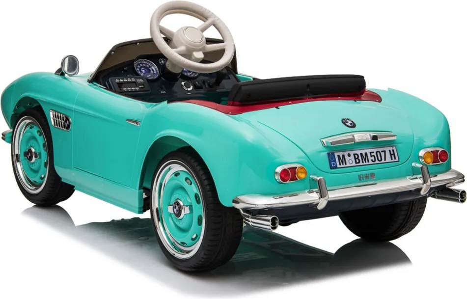 LEAN CARS Elektrické autíčko BMW Retro SX1938 svetlomodré