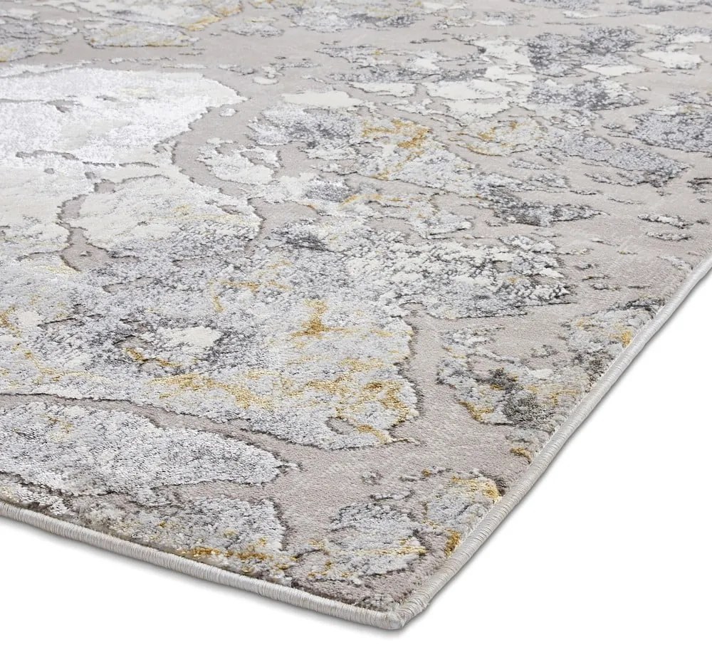 Šedý/v zlatej farbe koberec 220x160 cm Apollo - Think Rugs