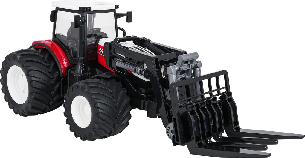 Ramiz Červený R/C traktor s turbínou