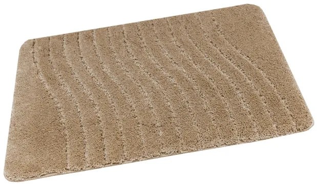 Kúpeľňový koberček Sara béžový, vlny