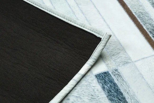 Koberec PATCHWORK 21717 béžový - imitácia kože krava