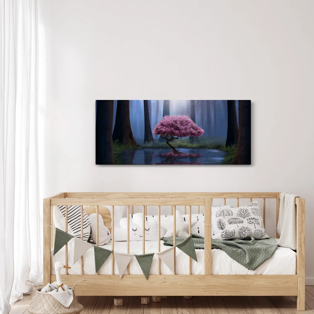 Obraz - Magická noc (120x50 cm)