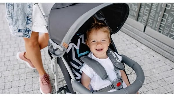 Lionelo - Golfový kočík ELIA šedá