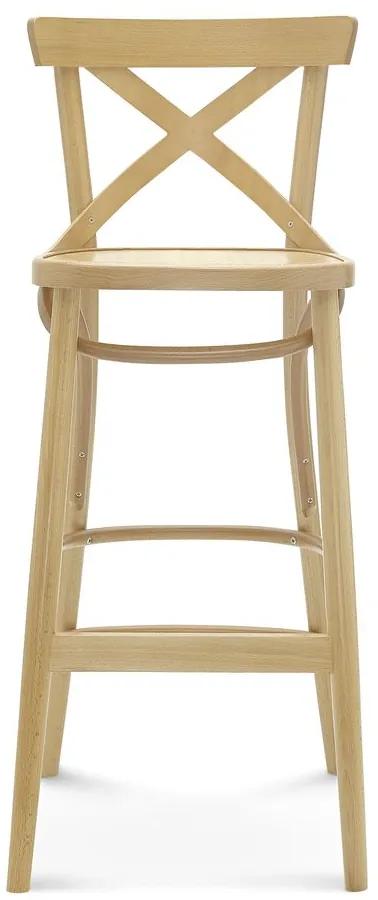 FAMEG BST-8810/1 - barová stolička Farba dreva: buk premium, Čalúnenie: látka CAT. A