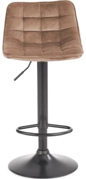 Barová stolička 106x43 cm antracit/hnedá