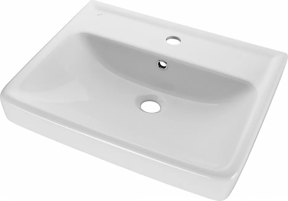 Dřevojas - Q 60 keramické umývadlo - BIELE (05538)