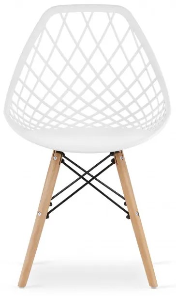 Set jedálenských stoličiek SAKAI biele (4ks)