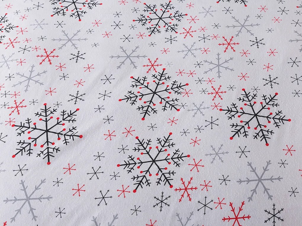 XPOSE® Francúzske flanelové obliečky SNOWFALL