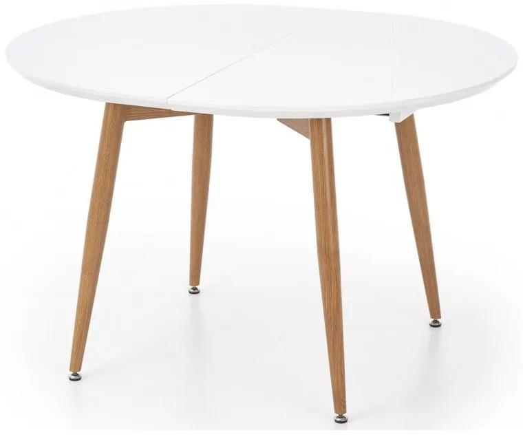 Hector Rozkladací stôl Warde 120-200x75 cm biely