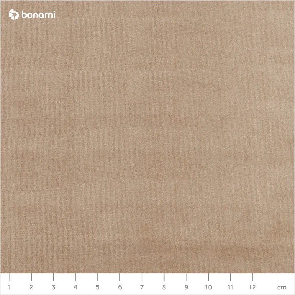 Béžová zamatová pohovka Cosmopolitan Design Bali