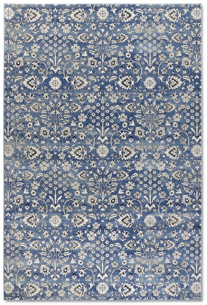 Kusový koberec Villeroy & Boch 106119 Blue, Cream, 160x235, modrá, obývacia izba, Villeroy & Boch