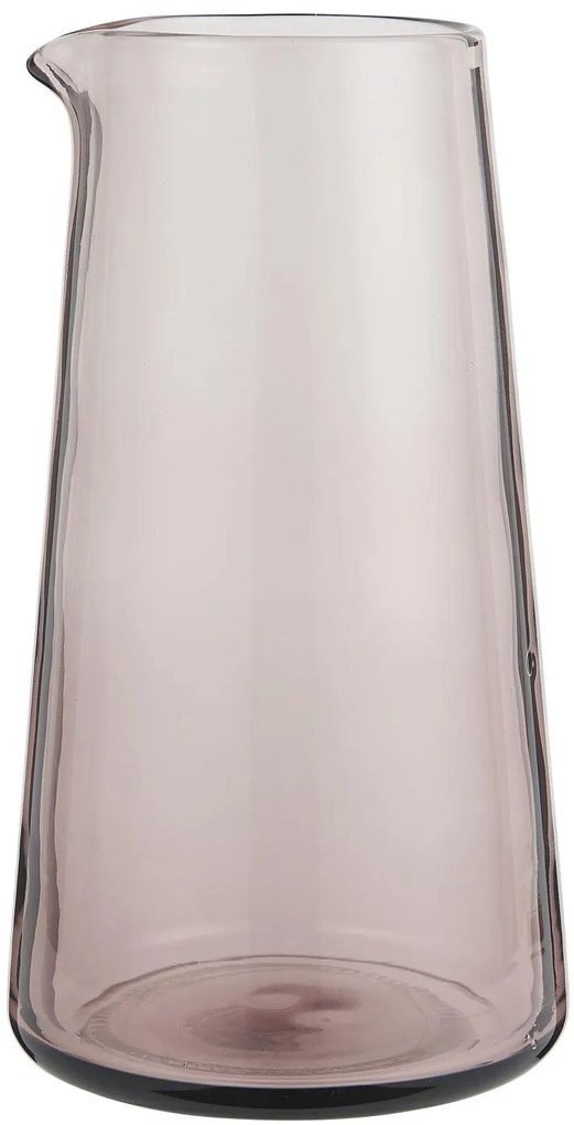 IB Laursen Svetlofialová sklenená karafa Glass Malva 1