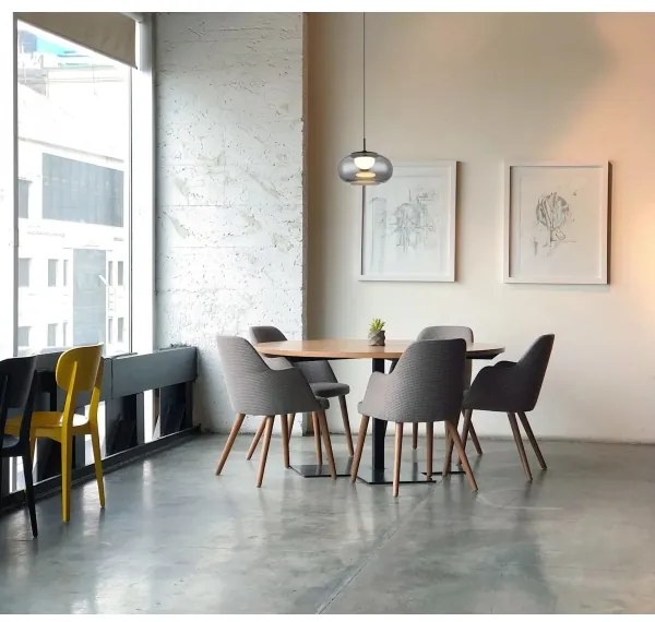 Globo 15744H - LED Luster na lanku QUINTARA LED/6W/230V čierna