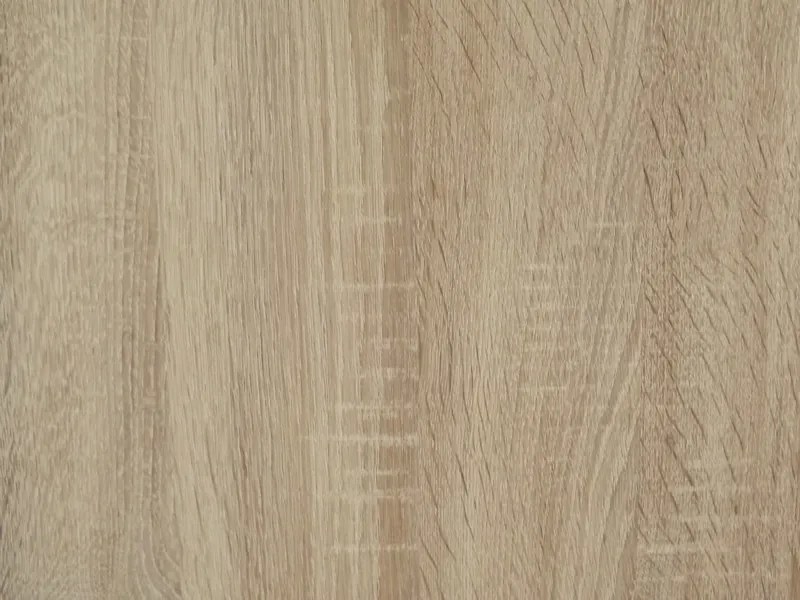 Toaletný/písací stolík Make Up, dub sonoma/biely