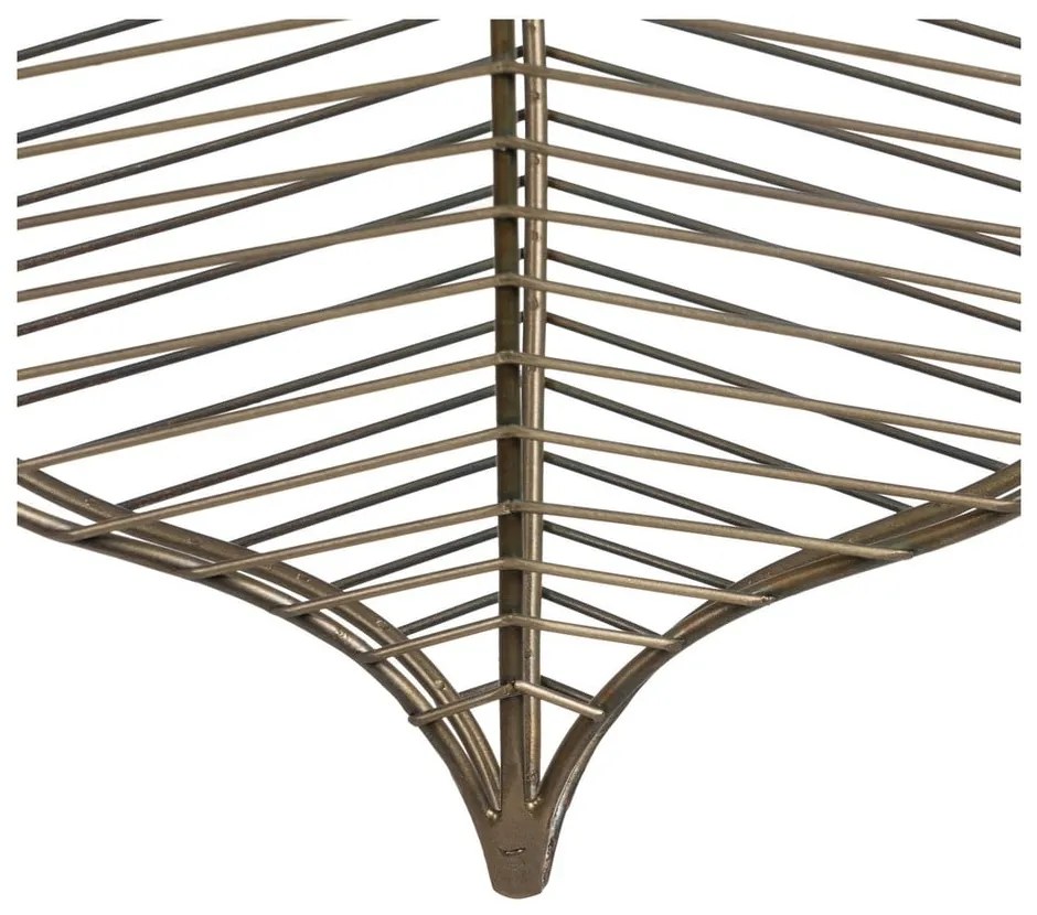 Závesné svietidlo v zlatej farbe s kovovým tienidlom – Ixia