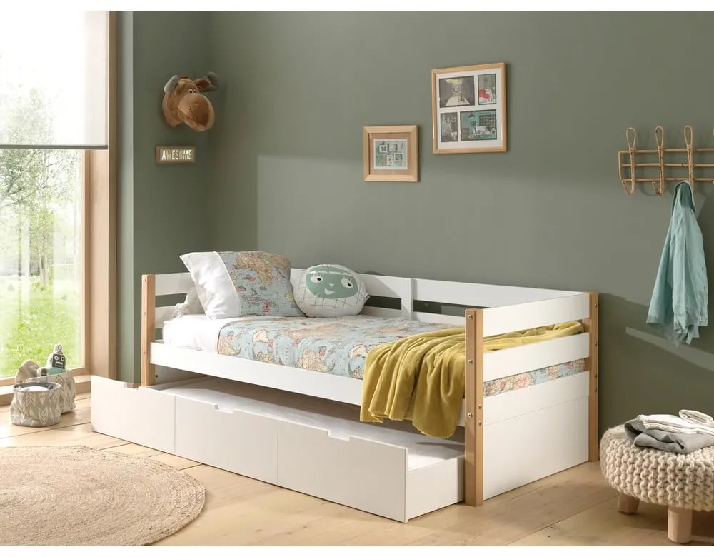 Biela detská posteľ 90x200 cm Margrit - Vipack