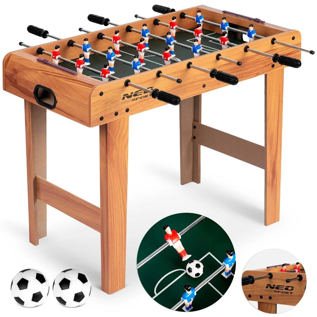 Drevený stolný futbal 70x37x62cm | NS-802