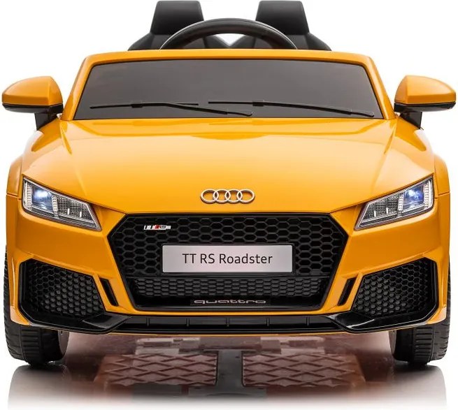 LEAN CARS Elektrické autíčko Audi TT RS žlté