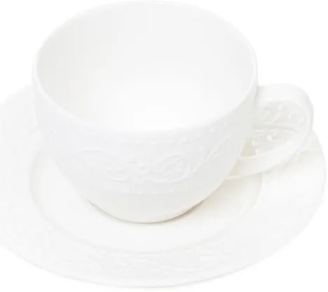 Šálka SYLIA s podšálkou, ornamenty SS23 844060 250 ml