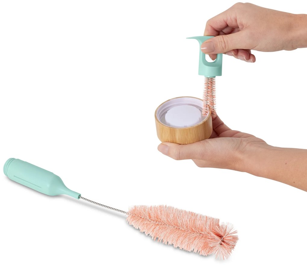 3 v 1: kefka na čistenie pohárov a fliaš