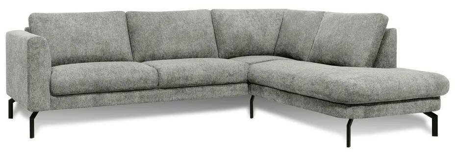 Svetlosivá rohová pohovka (pravý roh) Gomero – Scandic