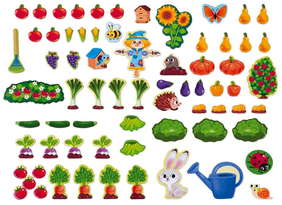 Magnetická hračka - Moja záhrada