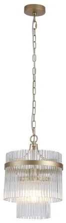 Searchlight 11200-1GO - Závesný luster na reťazi LARA 1xE27/60W/230V