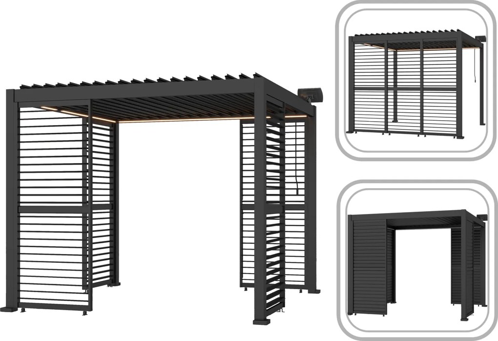 ŽALÚZIE / HLINÍKOVÉ LAMELY ŠEDÉ 234 x 93 x 6 CM *0593
