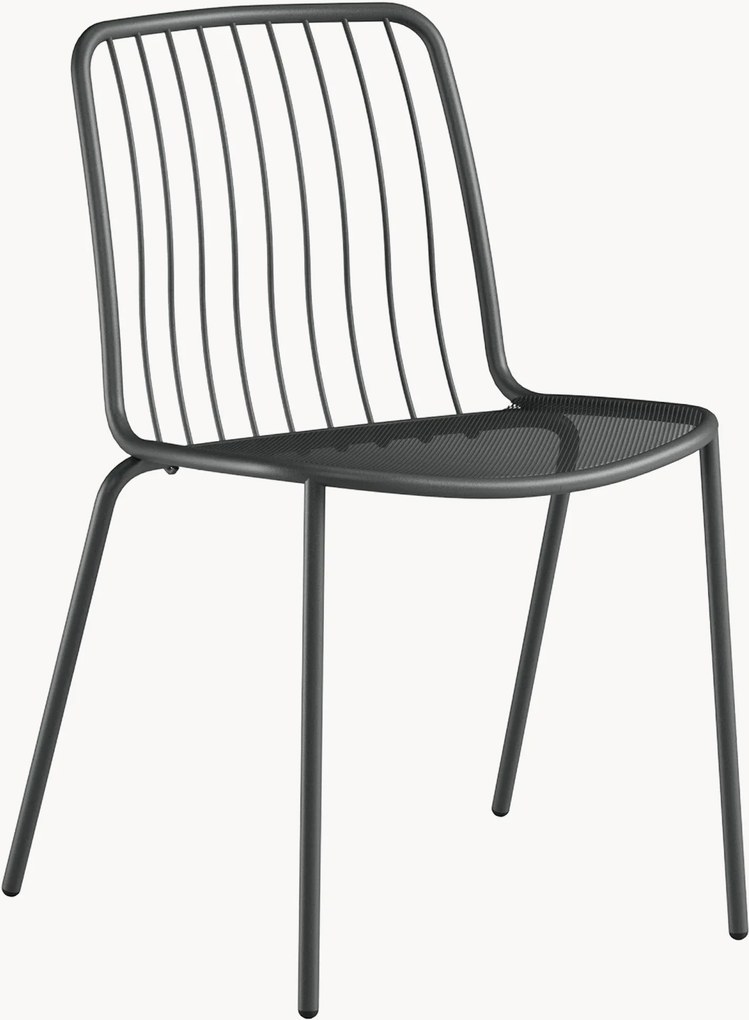 Stohovateľné záhradné stoličky Alisea, 2 ks