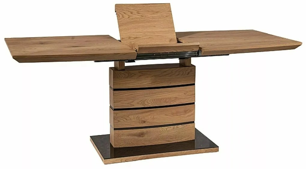 Rozkládací jídelní stůl Leonardo 140/180 cm dub artisan