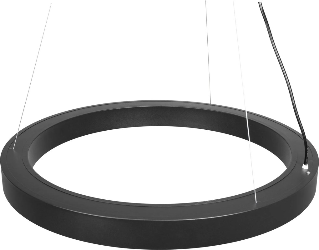 Toolight Toolight, LED stropné svietidlo 60cm, 27W, APP1282-1CP, čierna, OSW-00940