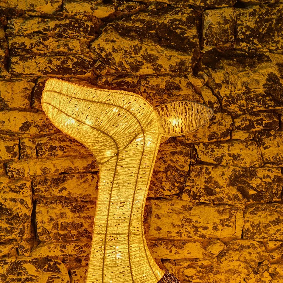 DECOLED LED světelná laň, 150 cm, 140 teple bílých diod