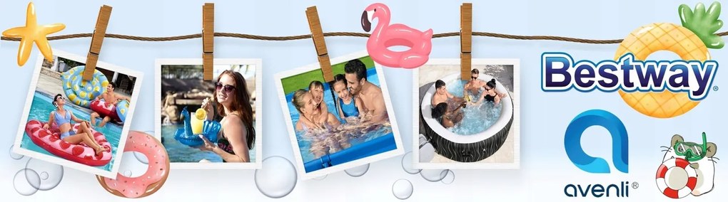 CH NAFUKOVACIE HRAČKY/BAZÉNIK 239 x 206 x 86 cm „AQUARIUM“ *5013 *3686