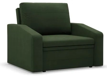 Kreslo ORBIT rozkladacie, zelené