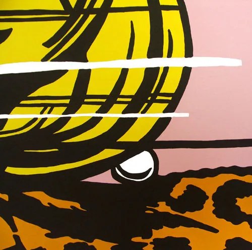 Ručne maľovaný POP Art obraz LICHTENSTEIN | rôzne rozmery