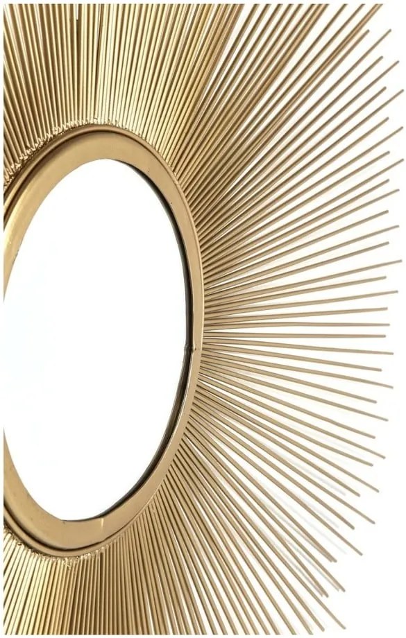 Nástenné zrkadlo Kare Design Sunbeam, ø 90 cm