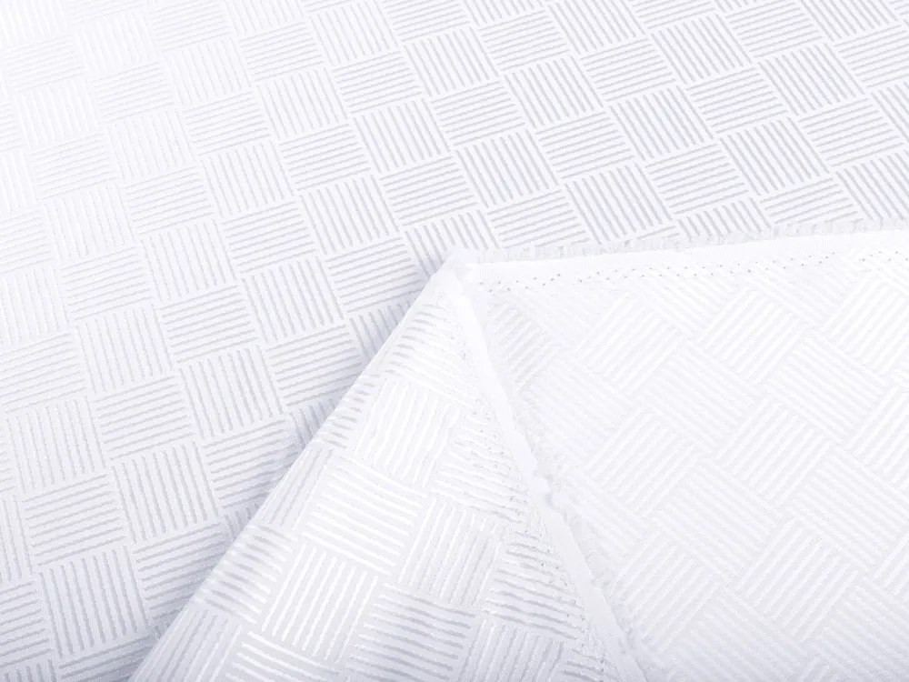 Biante Teflónový obdĺžnikový obrus Milano TF-094 - biely 80x120 cm