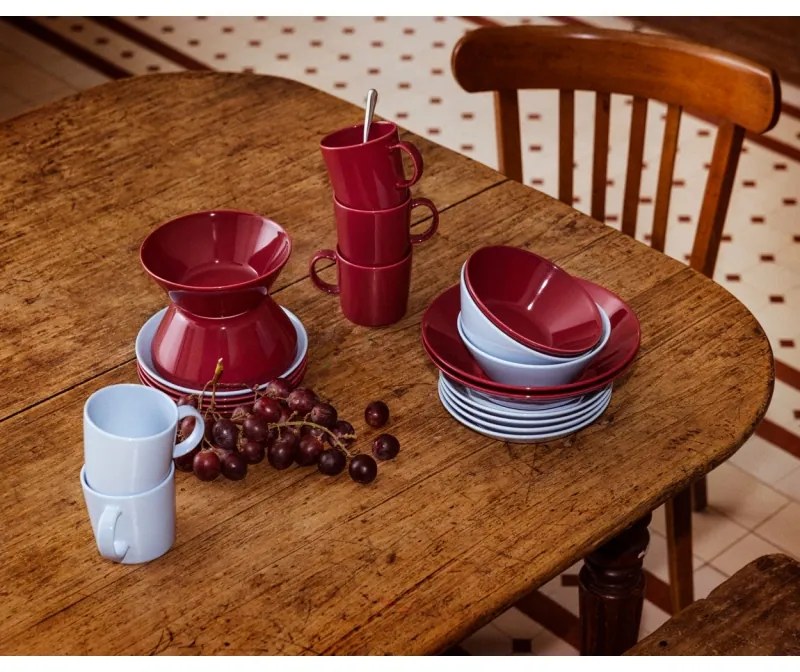 Hrnček Teema 0,3l, červený cherry