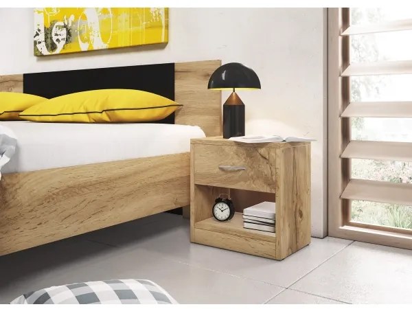 Nočný stolík NED dub Wotan